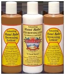 Hawaii Maui Babe Value Pack 2 Browning & 1 After Sun 8 oz. bottles
