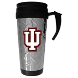Indiana Hoosiers Diamond Plate Travel Mug - NCAA College Athletics - Fan Shop Merchandise