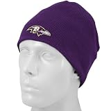 NFL Reebok Baltimore Ravens Purple Basic Logo Knit Beanie