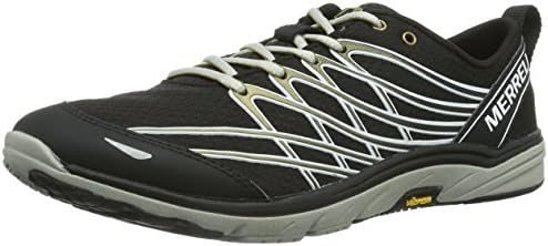 Merrell Bare Access 3 Mens Running Sneakers / Shoes - Black-BLACK-11