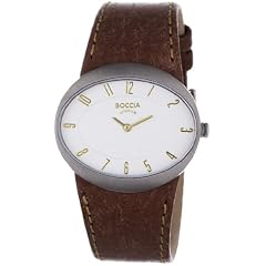 Boccia Damen-Armbanduhr Mit Lederarmband Trend 3165-01