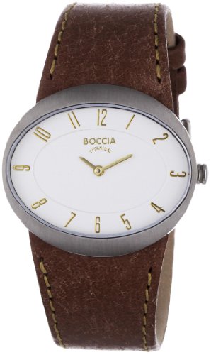 Boccia Damen-Armbanduhr Mit Lederarmband Trend 3165-01