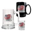 New England Revolution Soccer 15oz Tankard, 15oz Ceramic Mug & 2oz Shot Glass Set - Primary Team Logo MAJOR-LEAGUE-SOCCER Soccer