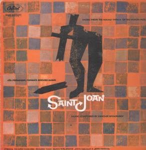 MISCHA SPOLIANSKY SAINT JOAN LP (VINYL) SPANISH CAPITOL 1985 cd cover