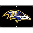 Baltimore Ravens NFL Applique & Embroidered Team Banner (36"x24")