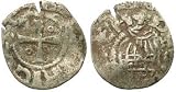 Crusaders, Kingdom of Jerusalem, Amaury and Successors, 1163 - c. 1219; Billon Denier
