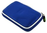 Slim Nylon Hard Shell Case (Dark Blue) for Garmin nüvi 1350 Series 4.3-Inch
