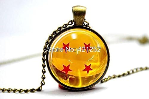 Pretty Lee 2015 Fashion Dragonball Z Necklace Glass Photo Cabochon Necklace Christmas gift