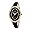 Ak Anne Klein Women's  Swarovski? Crystal Accented Gold-tone Black Strap Watch #109162bkdb Image #1