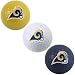 St. Louis Rams 3-Pack Team Color Golf Balls
