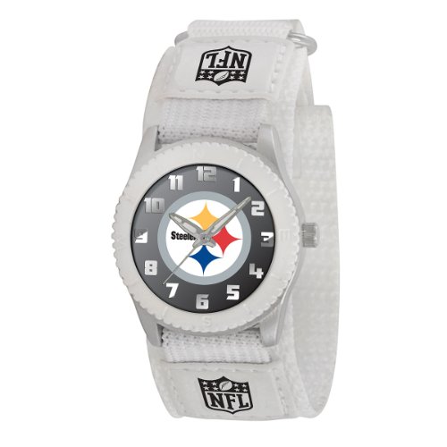 Game Time Mid-Size NFL-ROW-PIT Rookie Pittsburgh Steelers Rookie White Series Watch