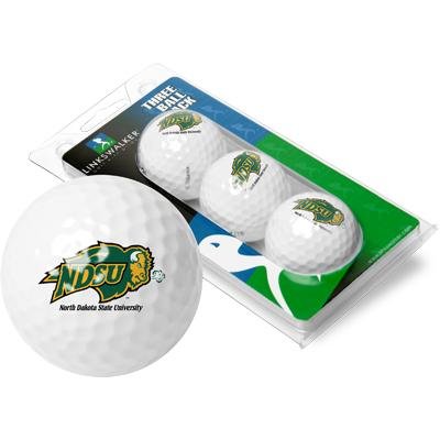 North Dakota State Bison Ndsu Ncaa Golf Ball Pack