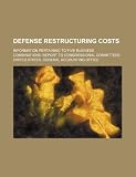 Cover of Defense Restructuring Costs by United States. Gener 1234112604
