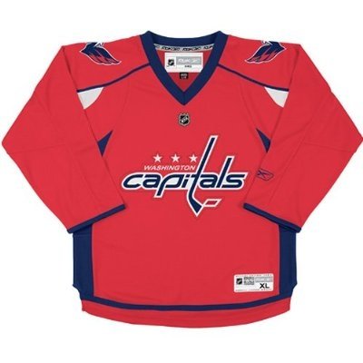 NHL Toddler Washington Capitals Team Color Replica Jersey - R54Hwbww (Red, 2-4T)