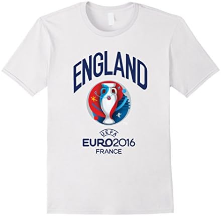 Men's Euro2016 Official Euro 2016 England T-Shirt XL White