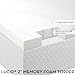 Lucid® by Linenspa 2" Ventilated Memory Foam Mattress Topper 3-Year Warranty