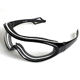 Foxnovo Windproof Dustproof Onion Goggles(Black)
