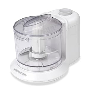 Black and Decker HC21K One-Touch Chopper, White by Black & Decker