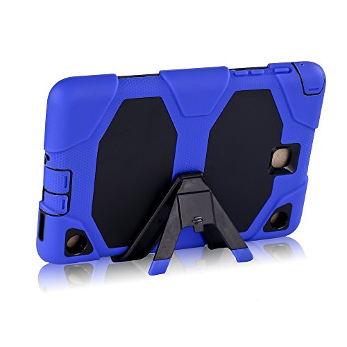 Samsung Galaxy Tab A 9.7 Case(SM-T550),Veggzy® [Kickstand]3in1 Heavy Duty Shockproof Rugged Armor Three Layer [Hard PC+Silicone]Hybrid Impact Resistant Defender Protective Cover with Screen Protector