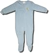 Disney "Tinkerbell" Soft Blue Terry Footed Sleeper for Toddlers
