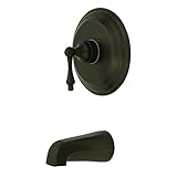 Kingston Brass KB3635ALTO Vintage Tub and Shower Faucet, 7-1/2-Inch, Oil Rubbed Bronze [並行輸入品]