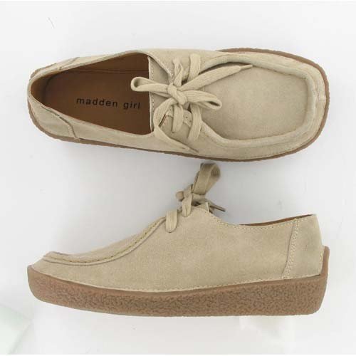Madden Girl LUCKKK Natural Suede