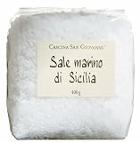 Grobes Meersalz aus Sizilien Sale marino di Sicilia