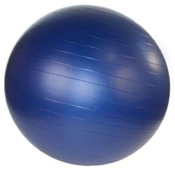 Stability Exercise Ball 55 cm with Pump (Pearl Blue)