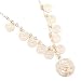 14K Gold 18 Dramatic Ancient Coin Necklace