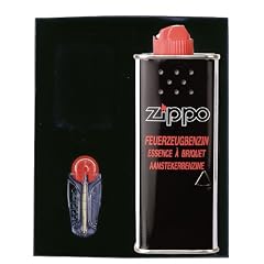 Original ZIPPO Geschenk-Set mit Benzin und Feuerstein-Spender