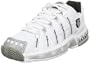 K-Swiss Men's Stablilor SLS Tennis Shoe,White/Black/Platinum,10.5 M