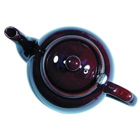 Dexam London Pottery 4 Cup Filter Teapot Rockingham Brown