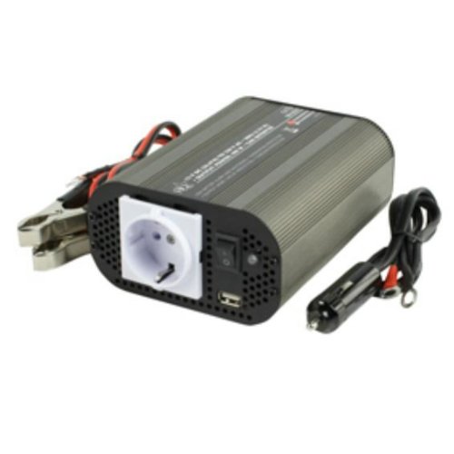 HQ INV400WU-12 modifizierter Sinus Wechselrichter (12 V, 400 Watt, USB-Port)