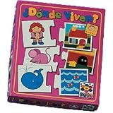 Donde Viven/Where do they Live - Games in Spanish Series/Linea de Juegos en Español