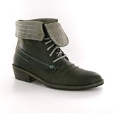 Caterpillar Maven Brown Grey Leather Womens Boots Size 8 UK