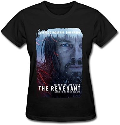ZhengLu Women's The Revenant 2016 Poster T-Shirts Size S Black