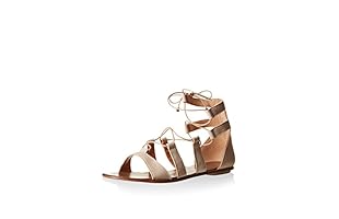 Hakei Sandalias planas Lidia (Crudo)