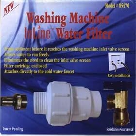 Inline Water Filters 85470 Washing Machine Inline Water Filter 