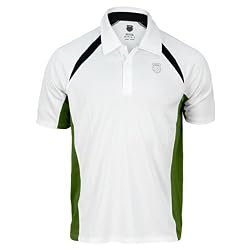 K- Swiss Men`s Spliced Tennis Polo