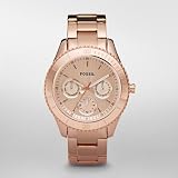 Fossil Stella Plated Stainless Steel Watch - Rose