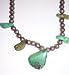 Mid-Century Vintage Turquoise & Sterling Silver Necklace