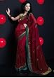 Akhila Printed Georgette Saree / Sari fabric for casual wear
