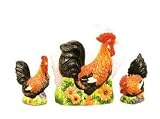 ROOSTER 3-D Table Set w/S & P *NEW*