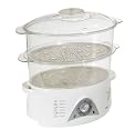 Tristar VS-3903 Dampfgarer weiß transparent 1000 Watt