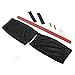 Car Curtain,MATCC 2pcs 70cm Mesh L Auto Rear Valance UV Sunshade Drape Visor Car Window Curtain black