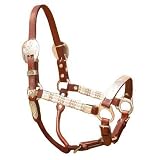 NEW Silver Ferruled Show Halter Horse w/ Lead, Brown, Horse