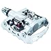 Shimano PD-M324 SPD Pedals 9 16 with SH-51 Cleat Silver