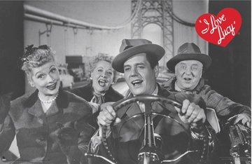 I Love Lucy Television Poster