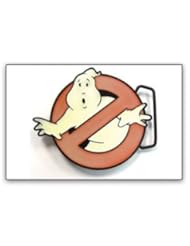 Single Detail Page Misc: Ghostbusters Glow-in-the-Dark No Ghost BELT BUCKLE - BioWorld