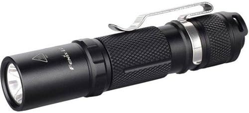 Fenix LD09 LED Waterproof Mini Torch Flashlight (Black)